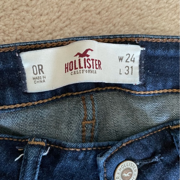 Hollister Women’s Dark Wash Skinny Jeans - Size 24 - Picture 5 of 5